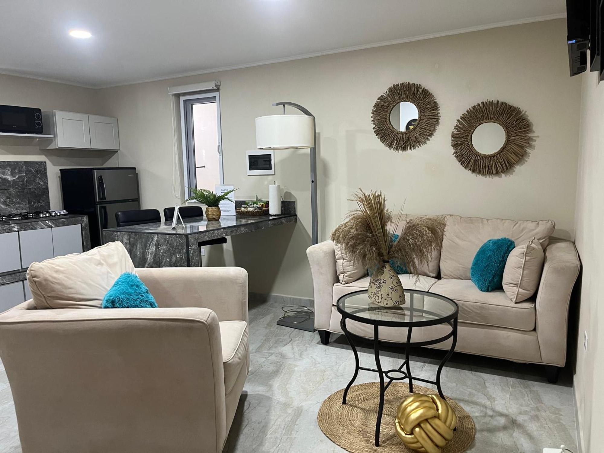 Cozy 1-Bedroom Apartment Minutes Away Drive To Mangel Halto Beach Savaneta Exterior foto
